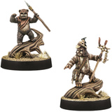 Asmodee Star Wars: Legion - Logray & Wicket, Brettspiel Erweiterung