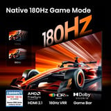Hisense 55UR8DS RGB MiniLED, LED-Fernseher 139 cm (55 Zoll), schwarz/dunkelgrau, UltraHD/4K, Hi-View AI Engine RGB, 180Hz Panel