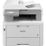 Brother MFC-L8340CDW, Multifunktionsdrucker hellgrau, USB, LAN, WLAN, Scan, Kopie, Fax, Duplex (Druck)