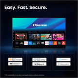 Hisense 55A6S, LED-Fernseher 139 cm (55 Zoll), schwarz/dunkelgrau, UltraHD/4K, Triple Tuner