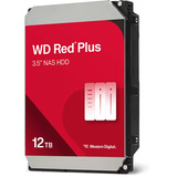 WD Red Plus NAS-Festplatte 12 TB SATA 6 Gb/s, 3,5", 24/7