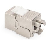 Digitus CAT 6A Keystone-Modul DN-93615 silber, werkzeugfrei, geschirmt