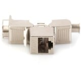 Digitus CAT 6A Keystone-Modul DN-93615 silber, werkzeugfrei, geschirmt