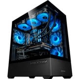 ALTERNATE Custom PC Series • Blue Thunder Elements Gaming-PC schwarz/transparent, ohne Betriebssystem