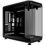 Cooler Master MasterFrame 360 Panorama , Tower-Gehäuse schwarz, Panorama-Glasdesign
