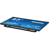 iiyama ProLite T2755QSC-B1, LED-Monitor 68.4 cm (27 Zoll), schwarz (matt), WQHD, IPS, Touchscreen, USB-Hub