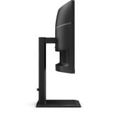 AOC CU34E4CV, LED-Monitor 86.4 cm (34 Zoll), schwarz, WQHD, VA, HDMI, DP, USB-C, KVM, USB-Hub, 120Hz Panel