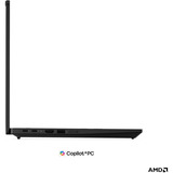Lenovo ThinkPad T14 AMD G7 (21WV002YGE), Notebook schwarz, AMD Ryzen AI 7 PRO 450, AMD Radeon 860M, 32 GB DDR5, 512 GB (512 GB SSD), Windows 11 Pro