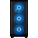 ALTERNATE Custom PC Series • Blue Hero Elements Gaming-PC schwarz/transparent, ohne Betriebssystem