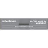 SteelSeries Arctis Nova 3X Wireless Black, Gaming-Headset schwarz, Für Xbox, Bluetooth, WiFi, Mobile App Control