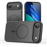 Nevox StyleShell INVISIO, Handyhülle schwarz, iPhone 17 Air, kompatibel mit MagSafe