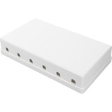 Konsolidierungs-Punkt Gehäuse, für 6x Keystone Module