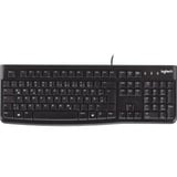 Logitech Keyboard K120, Tastatur schwarz, DE-Layout