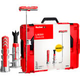 fischer Aktion L-BOXX 102 DuoLine, Dübel hellgrau/rot, 833-teilig