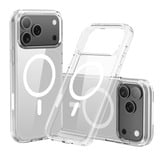 Nevox StyleShell SHOCKFlex, Handyhülle transparent, iPhone 17 Pro / iPhone 18 Pro, kompatibel mit MagSafe