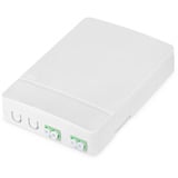 FTTH Gehäuse mit 2x LC/APC DX Kupplung