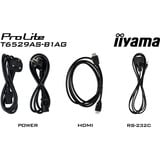 iiyama ProLite T6529AS-B1AG, LED-Monitor 164 cm (64.5 Zoll), schwarz (matt), UltraHD/4K, VA, Touchscreen, Android, USB-C