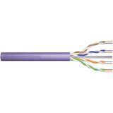 Digitus Professional Cat.6 U/UTP Verlegekabel simplex, Dca violett, 305 Meter Easy Pull Box