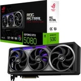 ASUS GeForce RTX 5080 ROG ASTRAL GAMING OC, Grafikkarte DLSS 5, 3x DisplayPort, 2x HDMI 2.1
