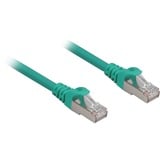 Sharkoon Patchkabel RJ45 Cat.6a SFTP grün, 2 Meter