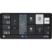 Shelly Wall Display X2i, Bedienteil silber