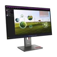 Lenovo ThinkVision P27Q-40, LED-Monitor 68.6 cm (27 Zoll), schwarz, QHD, IPS, HDMI, DP, USB-Hub, Daisy Chain, 120Hz Panel