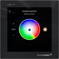 Homematic IP Glasdisplay - plus (HmIP-WGD-PL), Bedienteil schwarz