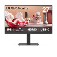 LG 27BA65QB-B, LED-Monitor 68.4 cm (27 Zoll), schwarz, QHD, IPS, USB-Hub, Daisy-Chain, USB-C, 100Hz Panel