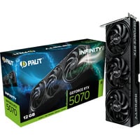 Palit GeForce RTX 5070 Infinity 3, Grafikkarte DLSS 5, 3x DisplayPort, 1x HDMI 2.1