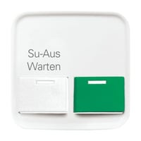 Busch-Jaeger Zentralscheibe, Zentrale weiß, Retail