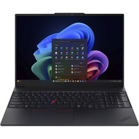 Lenovo ThinkPad E16 G4 (21YC0010GE), Notebook schwarz, Intel® Core™ Ultra 7 355, Intel® Graphics, 32 GB DDR5, 1 TB (1 TB SSD), Windows 11 Pro
