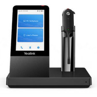 Yealink WH67 UC, Headset schwarz, DECT-Headset mit All-in-One-UC-Workstation