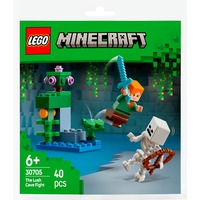LEGO 30705 Minecraft Showdown in der Üppigen Höhle, Konstruktionsspielzeug Polybag
