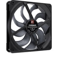 Noctua NF-A14x25 G2 PWM chromax.black, Gehäuselüfter schwarz, PWM-Anschluss, 140 mm