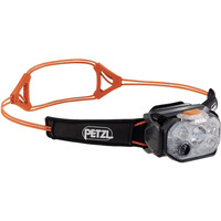 Petzl Swift RL, LED-Leuchte schwarz/orange