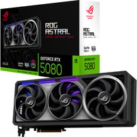 ASUS GeForce RTX 5080 ROG ASTRAL GAMING, Grafikkarte DLSS 5, 3x DisplayPort, 2x HDMI 2.1