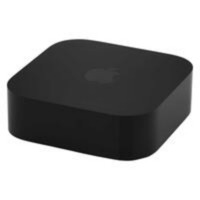Apple TV 4K (3.Generation) Generalüberholt, Streaming-Client schwarz, 64 GB, ohne originale Fernbedienung