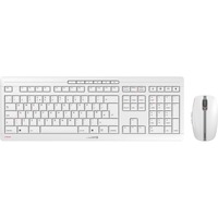 CHERRY STREAM DESKTOP RECHARGE, Desktop-Set weiß/grau, UK-Layout, Cherry SX-Scherentechnologie