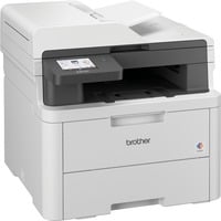 Brother DCP-L3560CDW, Multifunktionsdrucker grau, USB, LAN, WLAN, Scan, Kopie, Duplex (Druck)
