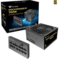 Thermaltake Dockpower FI 750W, PC-Netzteil schwarz, 1x 12-Pin High Power GPU, 4x PCIe, Kabelmanagement, 750 Watt