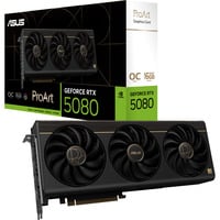 ASUS GeForce RTX 5080 PROART OC, Grafikkarte DLSS 5, 3x DisplayPort, 2x HDMI 2.1