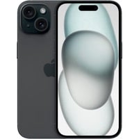 Apple iPhone 15 128GB DEP, Handy Schwarz, iOS