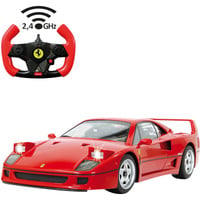 Jamara Deluxe Car Series - Ferrari F40, RC rot, Maßstab 1:14, 2,4 GHz