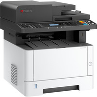 Kyocera ECOSYS MA3500fx, Multifunktionsdrucker grau/schwarz, Scan, Kopie, Fax, USB, LAN, Duplex (Druck)