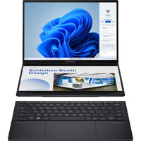 ASUS Zenbook Duo (UX8406CA-QL331W), Notebook grau, Intel® Core™ Ultra 9 285H, Intel® Arc™ Graphics, 32 GB LPDDR5X, 1 TB (1 TB SSD), Windows 11 Home