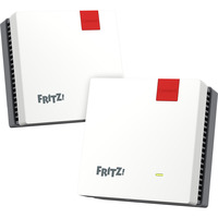 FRITZ! Mesh Set 1600 2-pack, Repeater weiß/grau, 2x WLAN Repeater 1200 AX