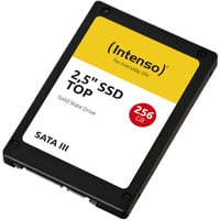 Intenso TOP SSD 256 GB schwarz, SATA 6 Gb/s, 2,5", Bulk
