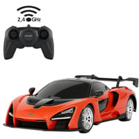 Jamara Deluxe Car Series - McLaren Senna, RC orange, Maßstab 1:24, 2,4 GHz