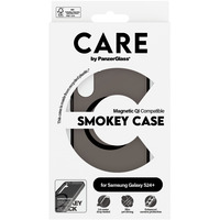 PanzerGlass Urban Combat Smokey Case, Handyhülle schwarz, Samsung Galaxy S24+, QI-kompatibel
