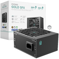 DeepCool GAMER STORM PS750G, PC-Netzteil schwarz, 1x 12-Pin High-Power GPU, 3x PCIe, Kabelmanagement, 750 Watt